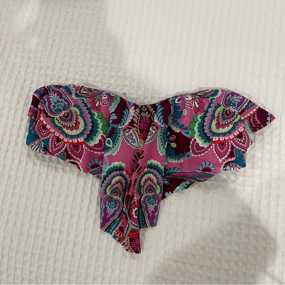 Strapless bikini top